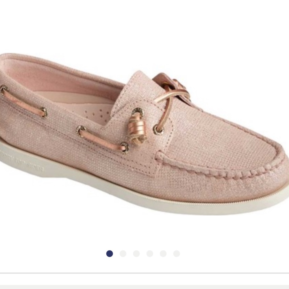Final sale✨sperry vida brushed metallic boat shoes - Picture 9 of 13